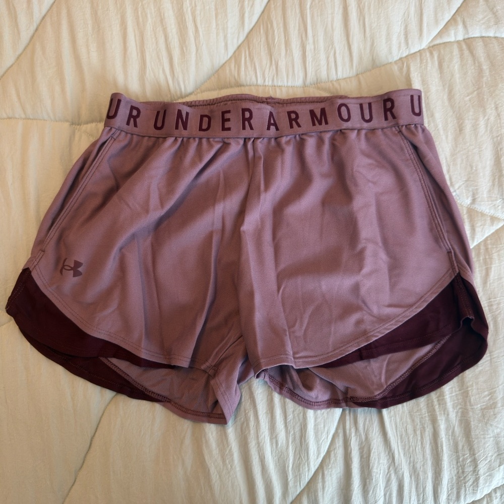 Under Armour Women’s Loose Purple Training Shorts